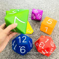 Giant 10CM Foam Dice DND Polyhedral Set